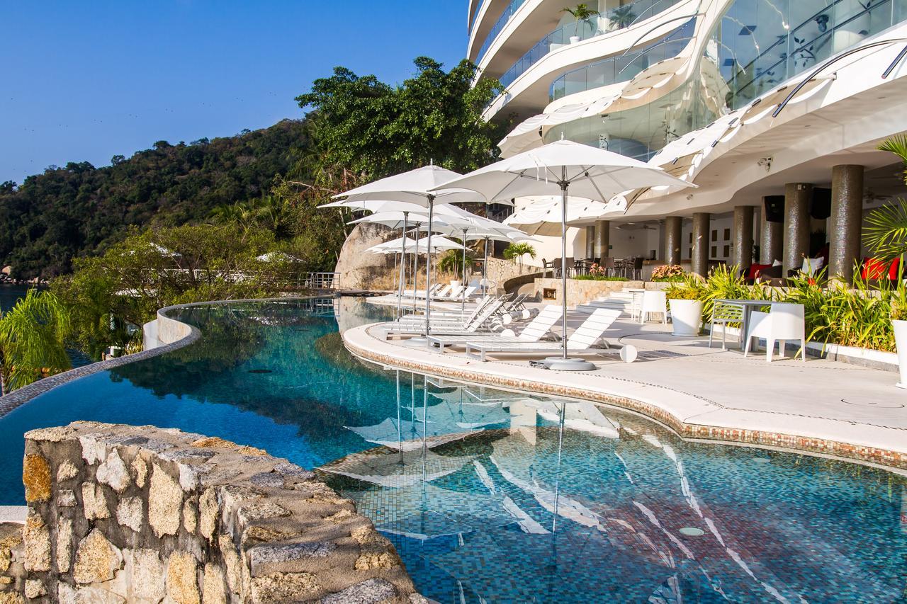 B Pichilingue Rooms & Beach Club 아카풀코 외부 사진